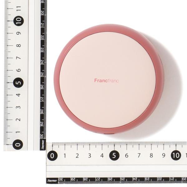 Francfranc 両手で使える充電式カイロ ピンク