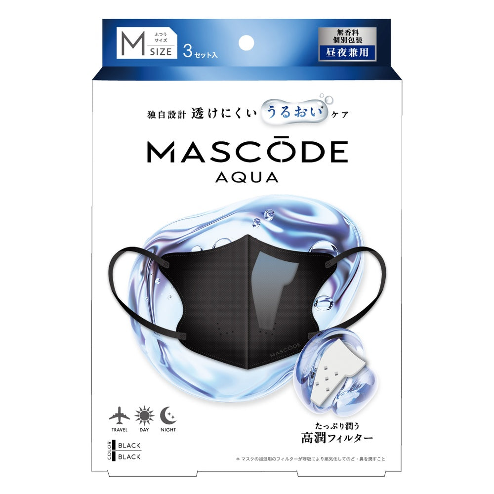 マスコード 3D マスク アクア M