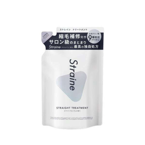 Straine STRAIGHT TREATMENTつめかえ用 ホワイトブロッサムの香り