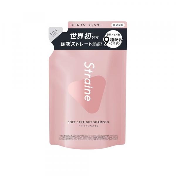 Straine SOFT STRAIGHT SHAMPOO つめかえ用 ベリーブロッサムの香り
