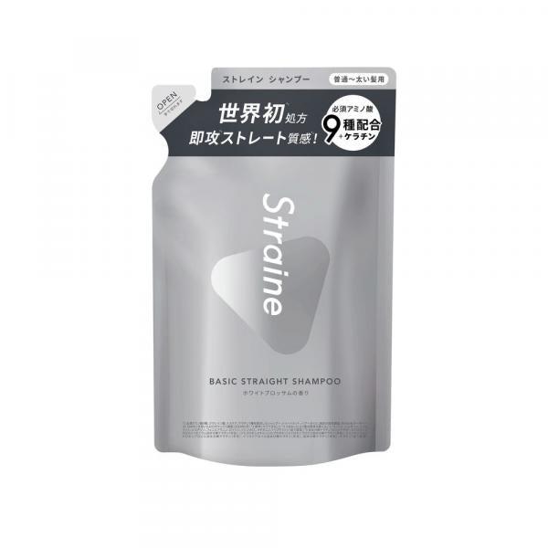 Straine BASIC STRAIGHT SHAMPOO つめかえ用 ホワイトブロッサムの香り