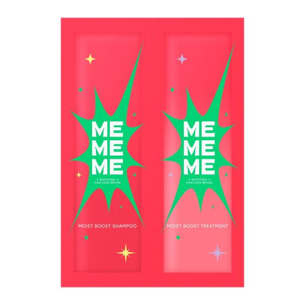 MEMEME モイストブーストシャンプー&トリートメントお試し1回分ピロ-