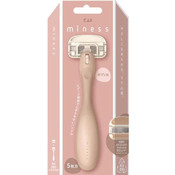 miness ボディカミソリ替刃2付