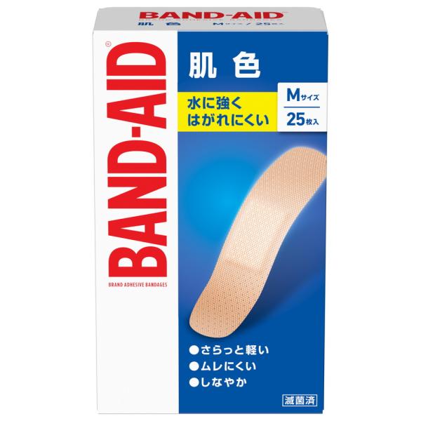バンドエイド 肌色 Mサイズ 25枚