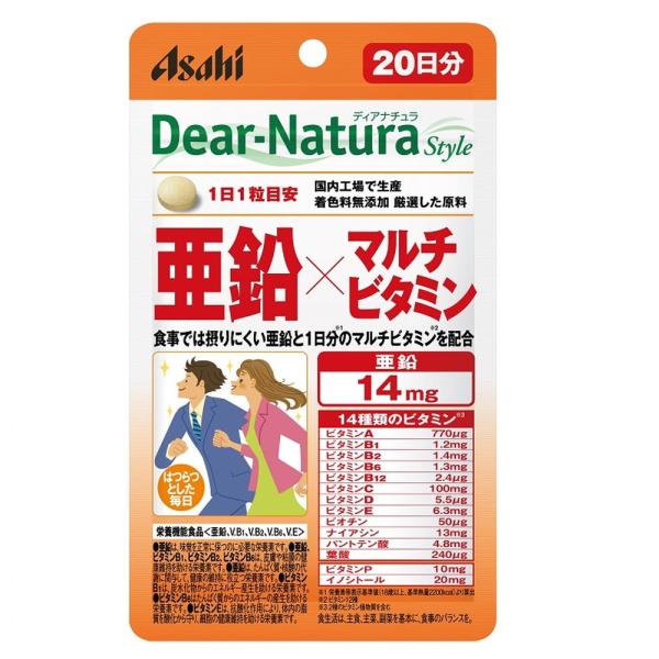 Dear-Natura Style 亜鉛×マルチビタミン(20日分)