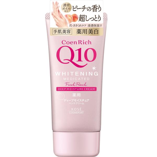 コエンリッチ 薬用ホワイトニング ハンドクリーム (もぎたてピーチ)