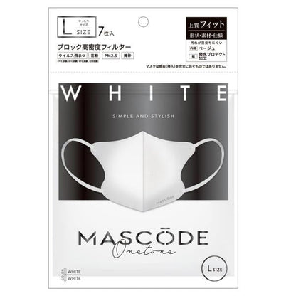 マスコード　3Dワントーンマスク
