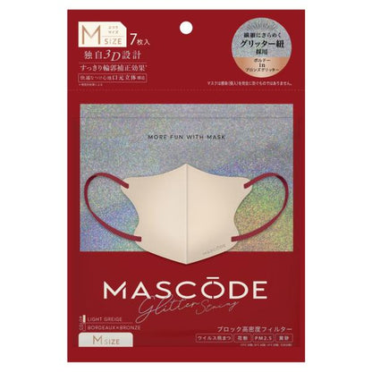 マスコード 3Dマスク グリッター