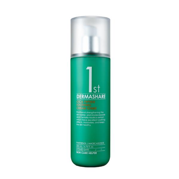 DERMASHARE　1st CICAペプチドスーディングクリームトナー