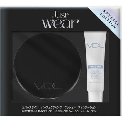 VDL カバーステイン　クッション　ファンデーション　(プライマー付き)