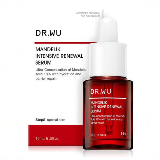 DR.WU  MANDELIK INTENSIVE RENEWAL SERUM 18% 15ML