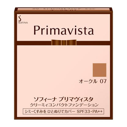 プリマヴィスタ　クリーミィコンパクトファンデーション