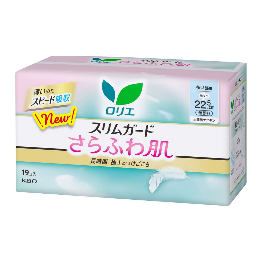 ロリエ さらふわ肌多い昼用羽つき19枚