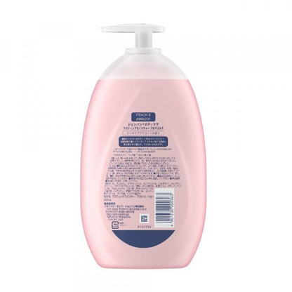 ジョンソンボディケア　ラスティングモイスチャーアロマミルク　ピーチとアプリコットの香り　500ml