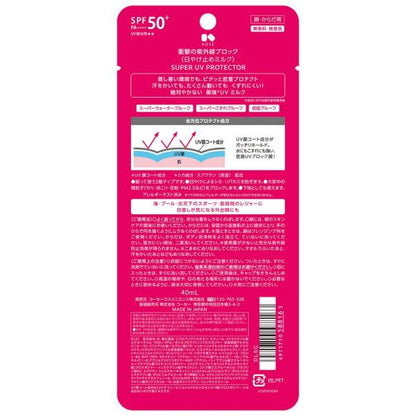 衝撃の紫外線ブロック