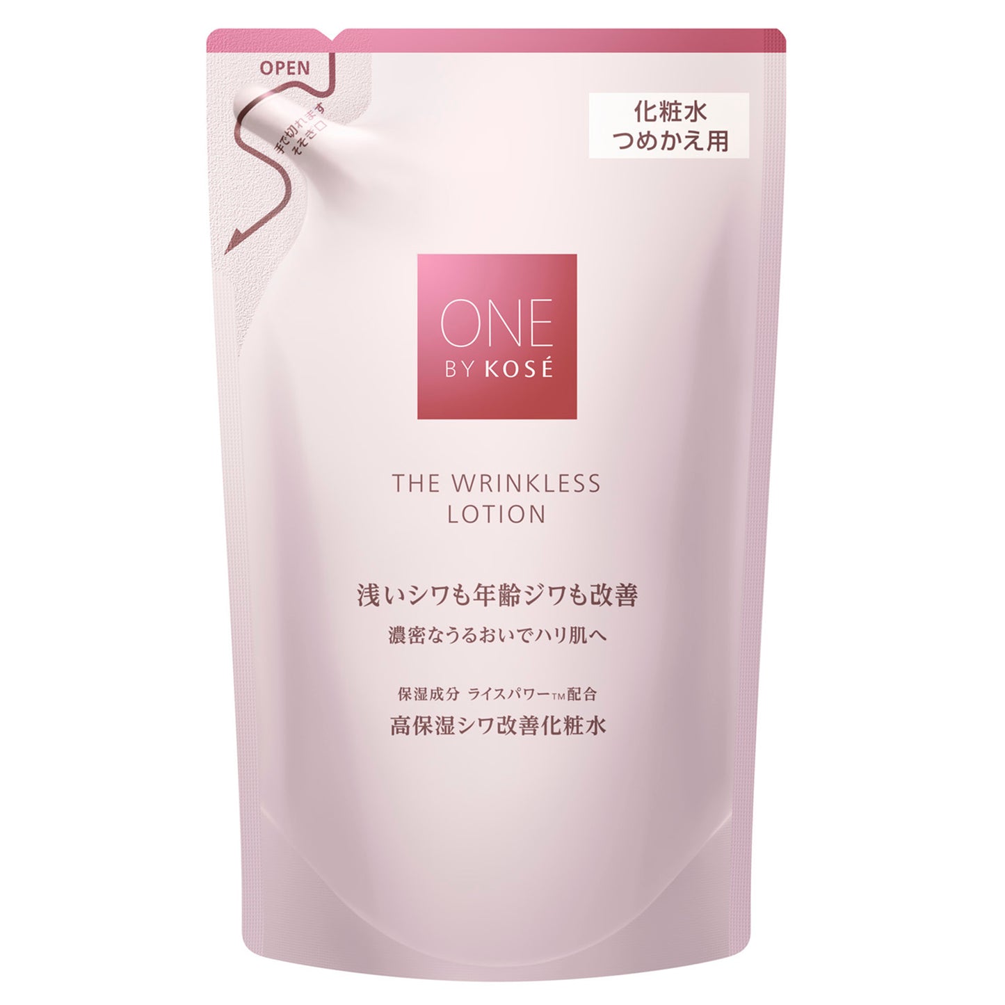 ONE BY KOSE ザ リンクレス ローション (つめかえ用) (高保湿シワ改善化粧水) 160mL
