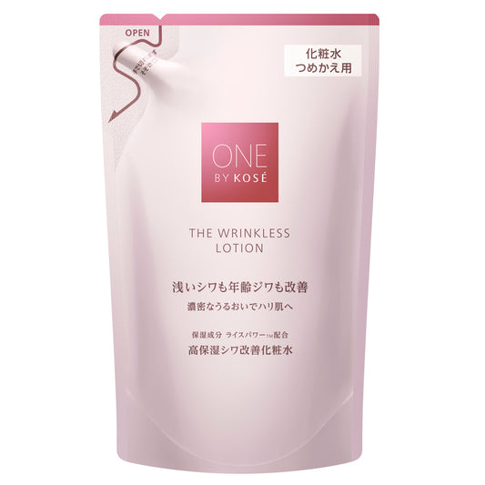 ONE BY KOSE ザ リンクレス ローション (つめかえ用) (高保湿シワ改善化粧水) 160mL