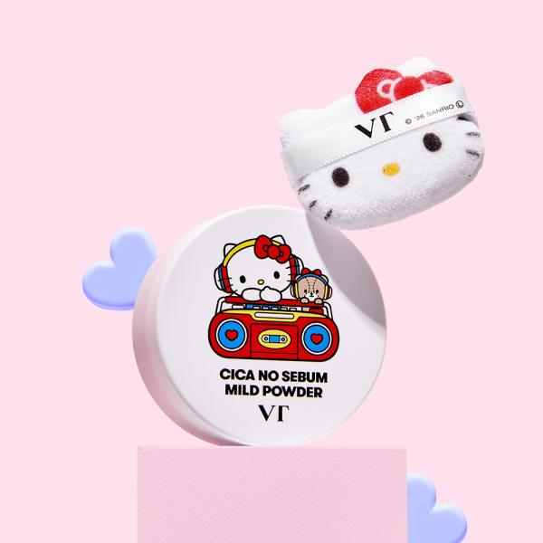 vt cosmetics VT CICA ノーセバムマイルドパウダー(サンリオハローキティ)
