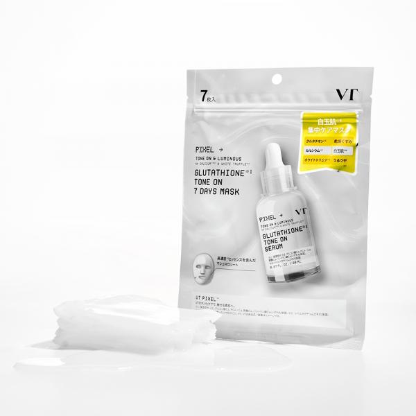 vt cosmetics VT　グルタチオン　トーンオンセブンデイズマスク　7枚