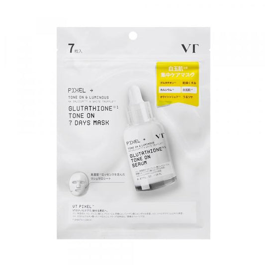 vt cosmetics VT　グルタチオン　トーンオンセブンデイズマスク　7枚
