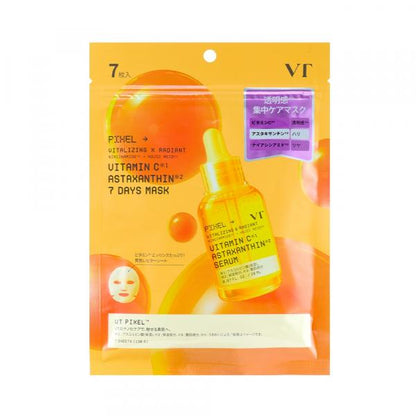vt cosmetics VT　ビタミンC　アスタキサンチン　セブンデイズマスク　7枚