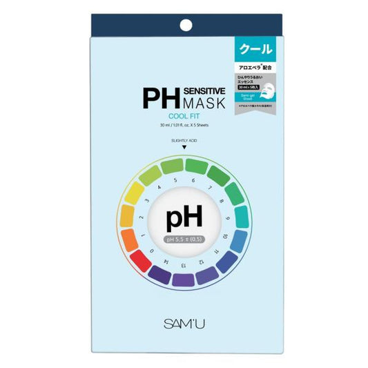 SAM'U　PH SENSITIVE MASK COOL FIT 5枚入