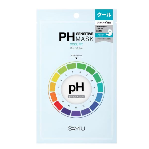 SAM'U　PH SENSITIVE MASK COOL FIT 5枚入
